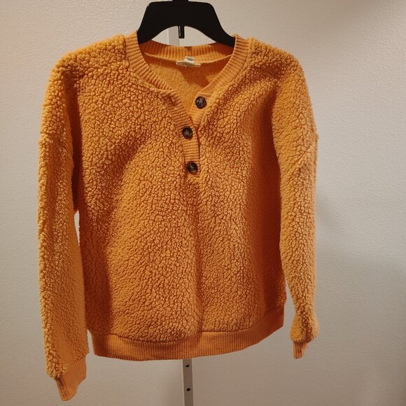 a.n.a. Women's Faux Fur Long Sleeve Polyester Sweater Size Medium - Picture 1 of 11